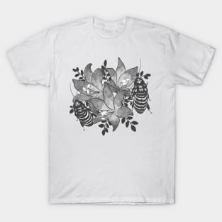 Belladonna Lilies and Hissing Cockroaches T-Shirt